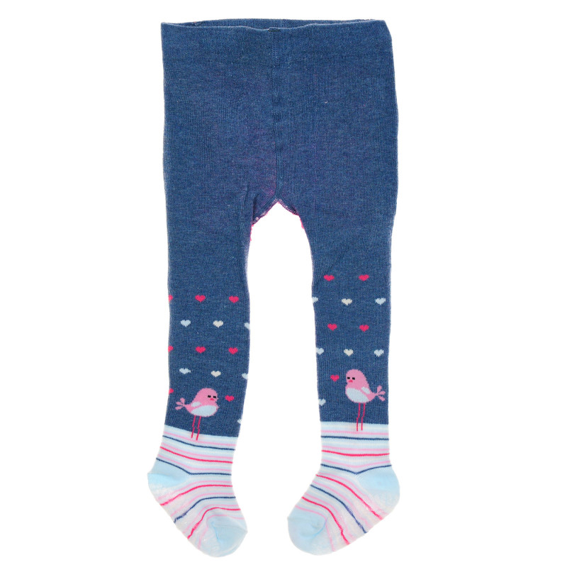 Ciorapi culoarea albastră pentru fetiță  200053
