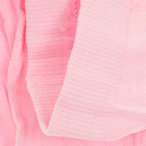 Ciorapi de culoare roz cu inimi pentru fetițe YO! 200221 2