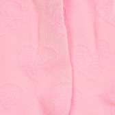 Ciorapi de culoare roz cu inimi pentru fetițe YO! 200222 3