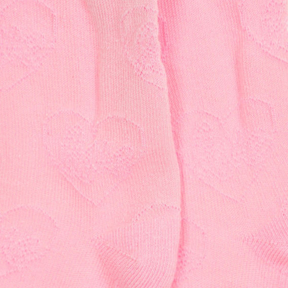 Ciorapi de culoare roz cu inimi pentru fetițe YO! 200222 3