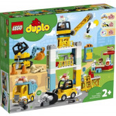 Joc de construit - Macara de construcție, 123 piese Lego 200724 