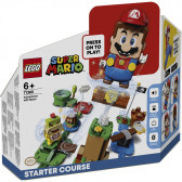 Joc de construit - Aventuri cu Mario - pistă de pornire, 231 piese Lego 200863 