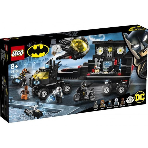 Joc de construit - baza mobilă a lui Batman, 743 piese Lego 200915 