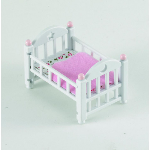 Figurină de joacă a Familiei Sylvanian - Pat pentru bebeluși, 1 parte Sylvanian Families 200973 