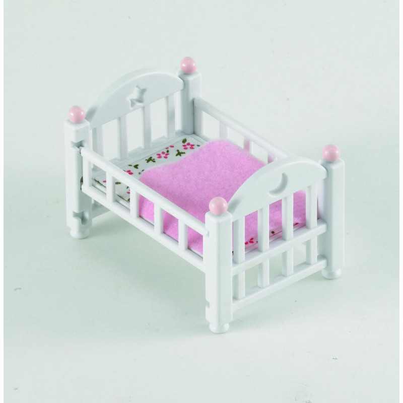 Figurină de joacă a Familiei Sylvanian - Pat pentru bebeluși, 1 parte  200973