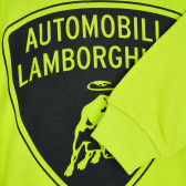 Set sport de bumbac, negru și verde electric Lamborghini 201239 2