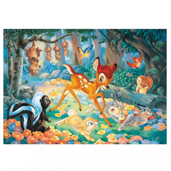 Puzzle pentru copii Bambi 2 în 1, 60 piese Bambi 201651 2
