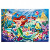 Puzzle pentru copii Mica Sirenă 2 în 1, 35 piese The Little Mermaid 201675 2