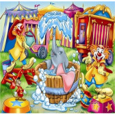 Puzzle pentru copii Dumbo 2 în 1, 35 piese Dumbo 201758 2
