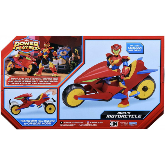 Motocicleta lui Axel cu o figurină Power Players 201840 4