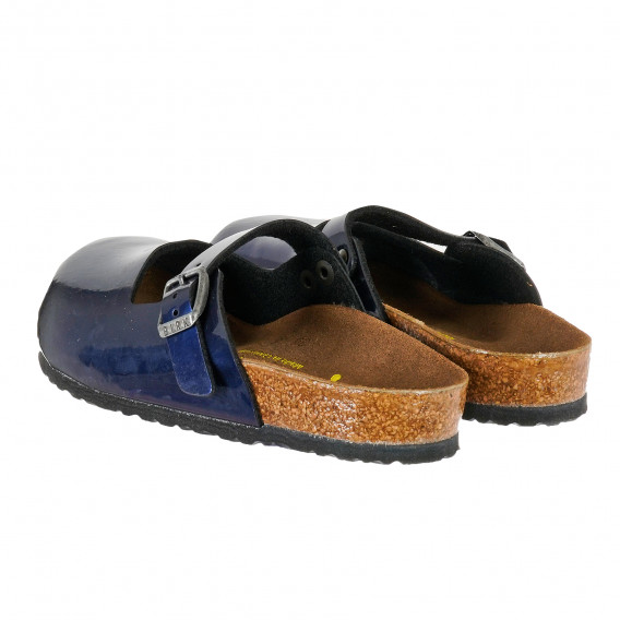 Papuci cu cataramă - albastru și maro Birkenstock 202122 2