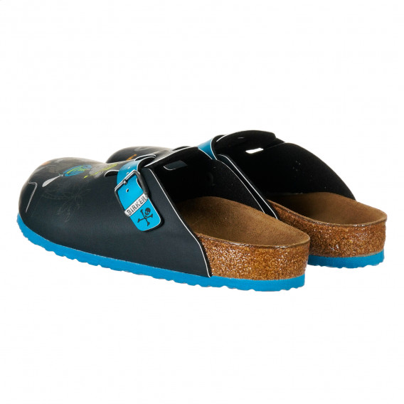 Papuci cu cataramă - albastru Birkenstock 202125 2