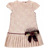 Rochie formală cu mâneci scurte și fustă plisată Picolla Speranza 20214 