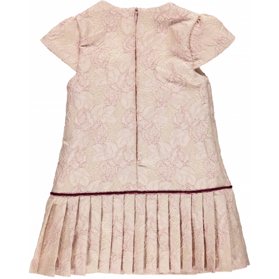 Rochie formală cu mâneci scurte și fustă plisată Picolla Speranza 20215 2