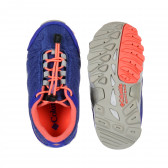 Pantofi impermeabili în albastru și portocaliu COLUMBIA 202193 3