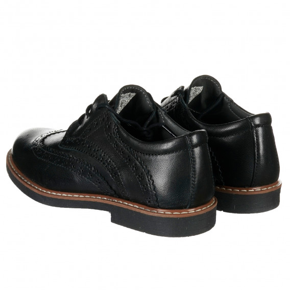 Pantofi negri din piele naturală Friboo 202303 2