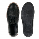 Pantofi negri din piele naturală Friboo 202304 3