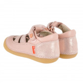 Sandale roz pentru bebeluși  KICKERS 202520 2