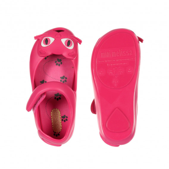 Sandale parfumate din cauciuc roz MINI MELISSA 202608 3