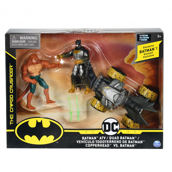 Set de figurine Batmas împotriva ticăloșilor - Clayface Batman 202948 