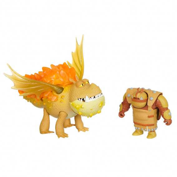 Figurinele Dragonului și Vikingului „Cum să-ți antrenezi dragonul” - FISHLEGS & MEATLUG How to Train Your Dragon 202971 5