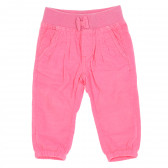 Pantaloni roz catifelați, pentru bebeluși Cool club 203637 