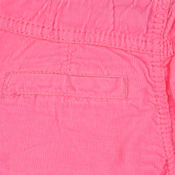 Pantaloni roz catifelați, pentru bebeluși Cool club 203639 3