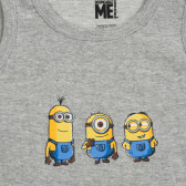 Set de trei maiouri Minion pentru băieți Cool club 204308 2