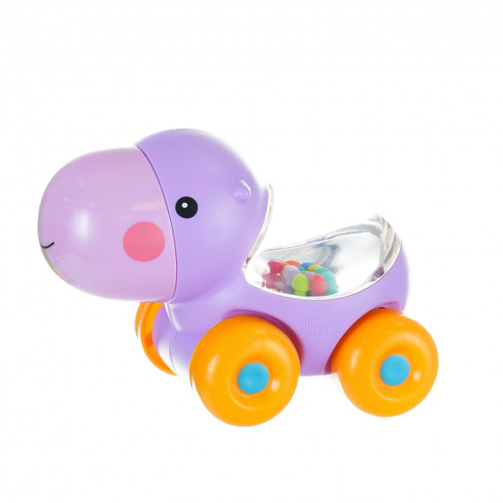 Jucărie cu zgomot - hipopotam violet Fisher Price  204767 2