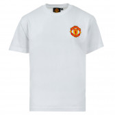 Tricou din bumbac,  alb pentru băieți Manchester United 205241 