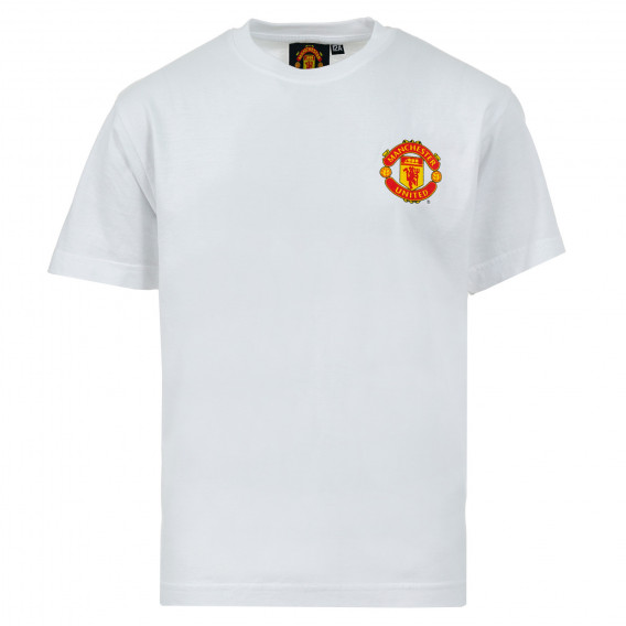 Tricou din bumbac,  alb pentru băieți Manchester United 205241 