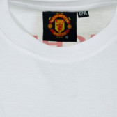 Tricou din bumbac,  alb pentru băieți Manchester United 205243 3