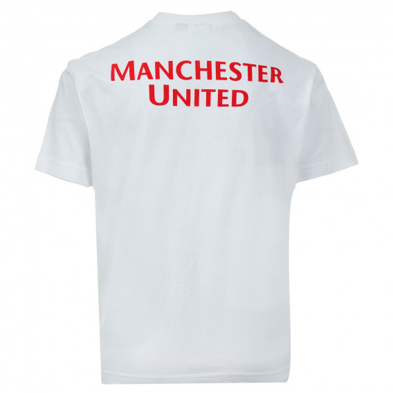 Tricou din bumbac,  alb pentru băieți Manchester United 205244 4