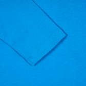 Bluză de bumbac cu mâneci lungi și imprimeu, pentru băieți Cool club 205465 4