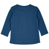 Bluza cu imprimeu brocart, albastru Cool club 205481 4
