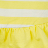 Rochie din bumbac, pentru fete - galbenă Tape a l'oeil 205892 3