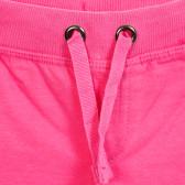 Pantaloni cu șnur pentru copii, roz Cool club 206306 2