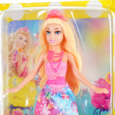 Păpușă mică Barbie - o prințesă cu o rochie colorată Barbie 206435 2