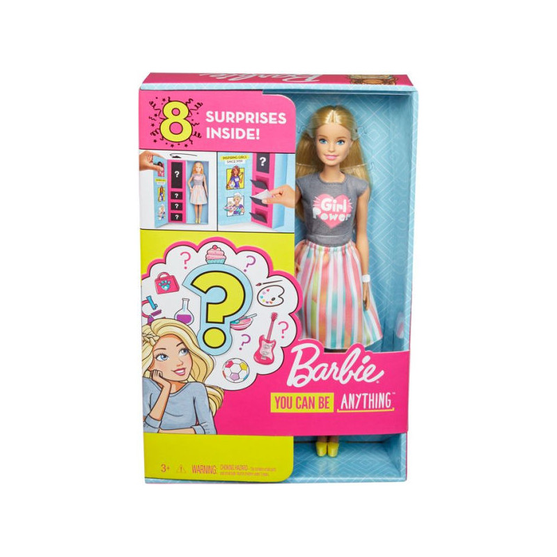 Păpușă Barbie cu o profesie - o surpriză  206436