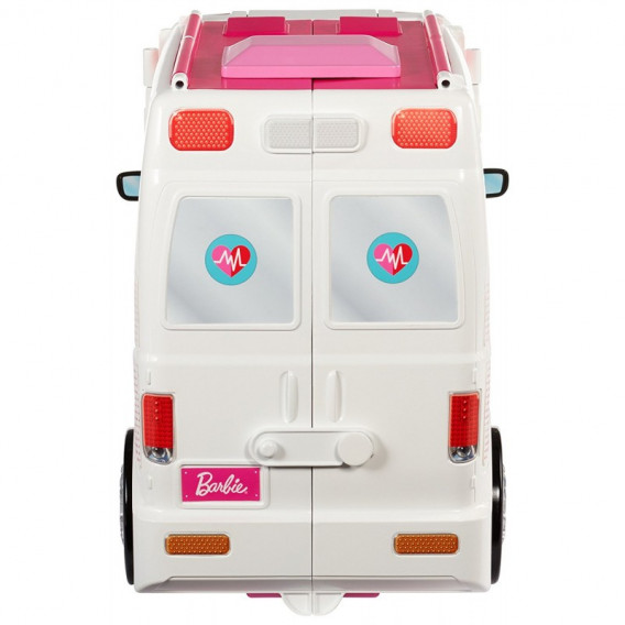 Păpușa Barbie Clinică Mobilă - set de joacă cu Ambulanță Barbie 206590 3