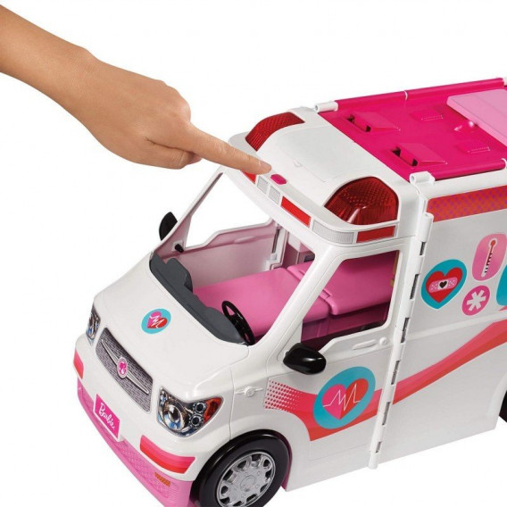 Păpușa Barbie Clinică Mobilă - set de joacă cu Ambulanță Barbie 206593 6