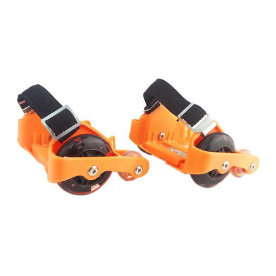 Patine portocalii cu lumini LED, pentru pantofi Ninco 206881 