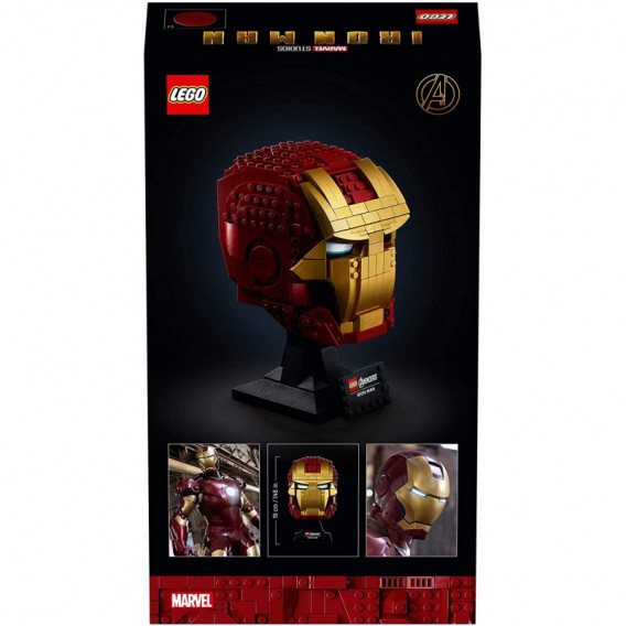 Joc de construit - cască Iron Man, 480 de piese Lego 206955 6