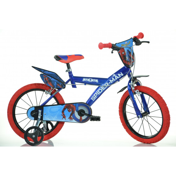 Bicicleta Spiderman pentru copii 16" Dino Bikes 20699 