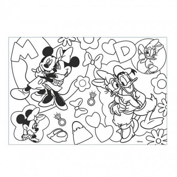 Puzzle 2 în 1 "Minnie Mouse: PLUS, 60 piese Minnie Mouse 207078 3