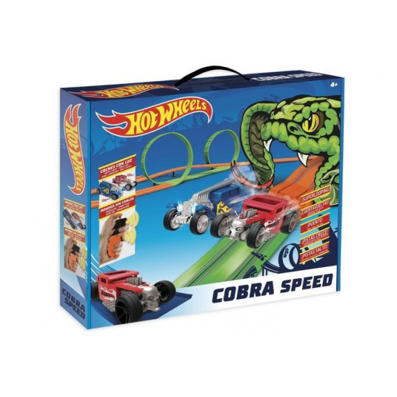 Set de joacă cu pistă, Cobra Speed Hot Wheels 207220 2
