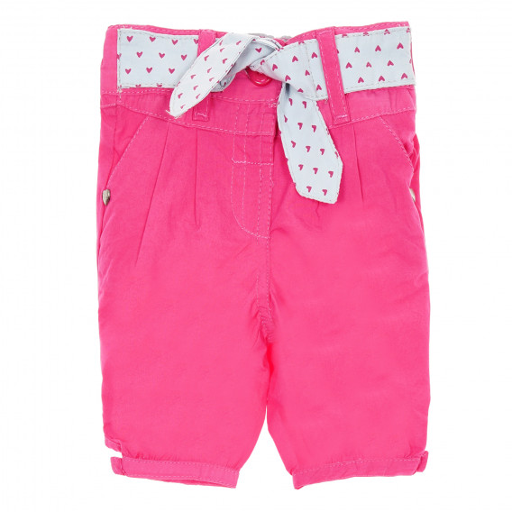 Pantaloni din bumbac pentru bebeluși, roz Tape a l'oeil 207313 