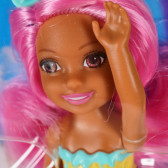 Păpușă sirenă Barbie Dreamtopia cu păr roz Barbie 207419 2