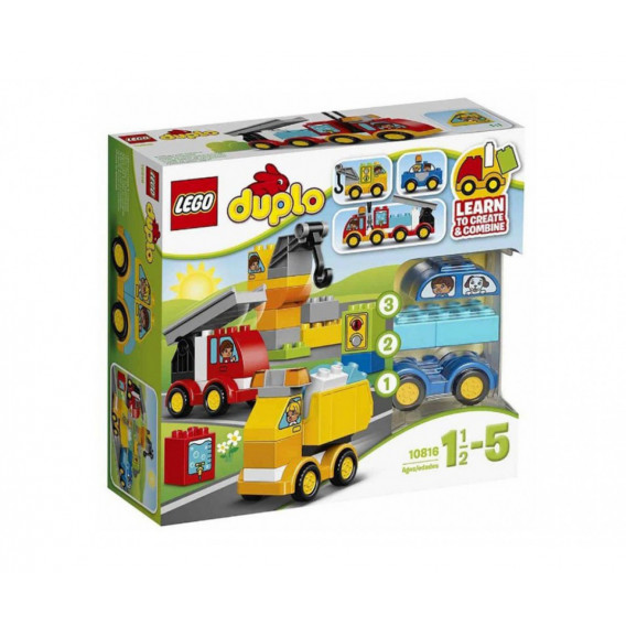 Constructor Lego Duplo - Prima mea mașinuță și camion Lego 20745 