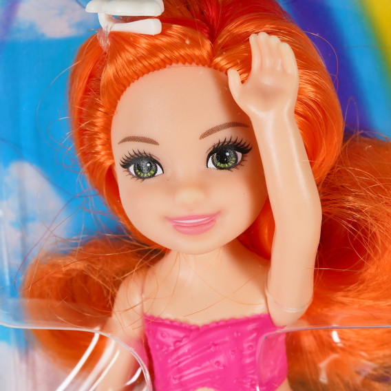 Păpușă sirenă Barbie Dreamtopia cu păr portocaliu Barbie 207474 2